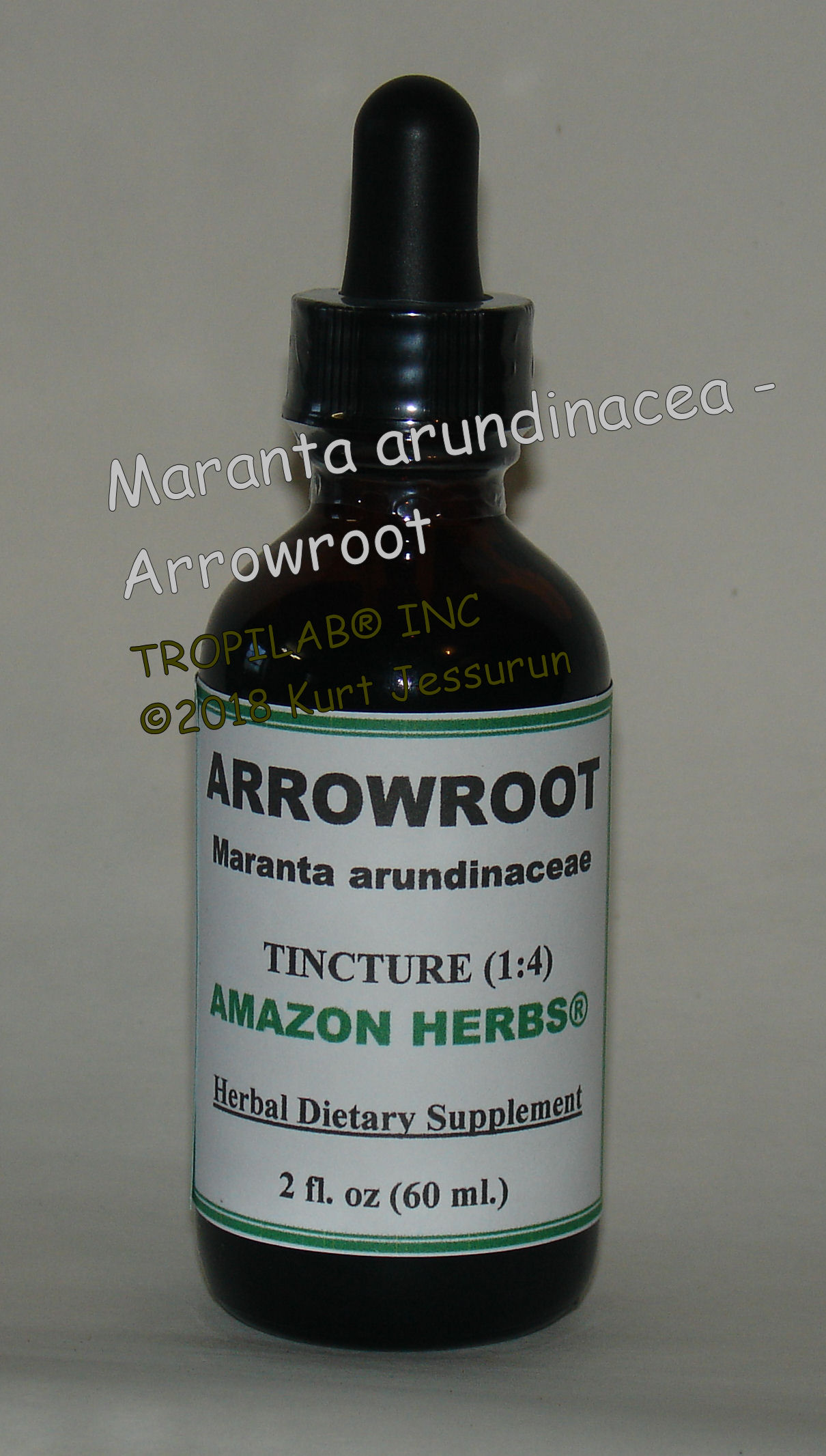 Maranta arundinacea - Arrowroot tincture.
It is a natural immune system booster and has powerful anti-inflammatory properties. Works naturally against intestinal disorders
 (acute diarrhea), and treats Urinary Tract Infections. It also improves the circulation and blood pressure; also lowers cholesterol.