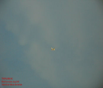 Surinam Airways in the sky 