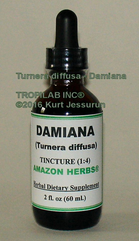 Turnera diffusa (Damiana) tincture (Tropilab)