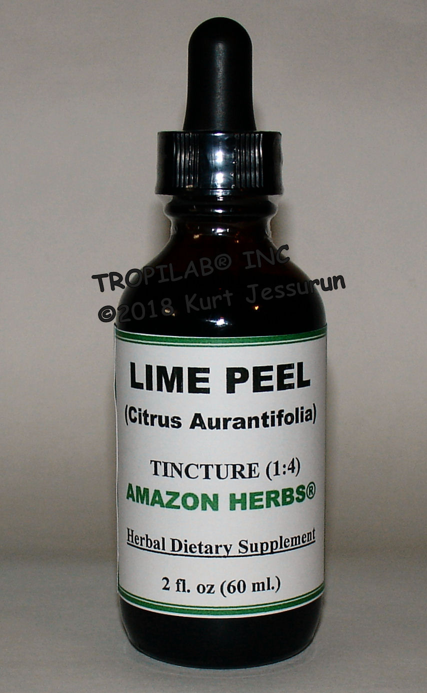 Citrus aurantifolia - Lime peel tincture - TROPILAB