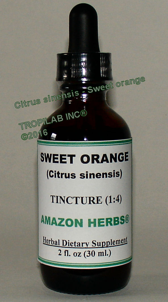 Citrus sinensis (Sweet orange) tincture